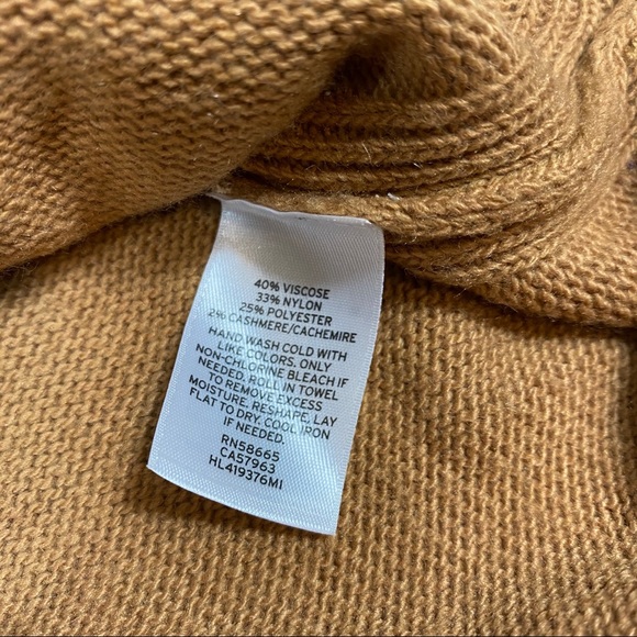 Chelsea28 Mustard Yellow Crewneck Sweater - Picture 4 of 4